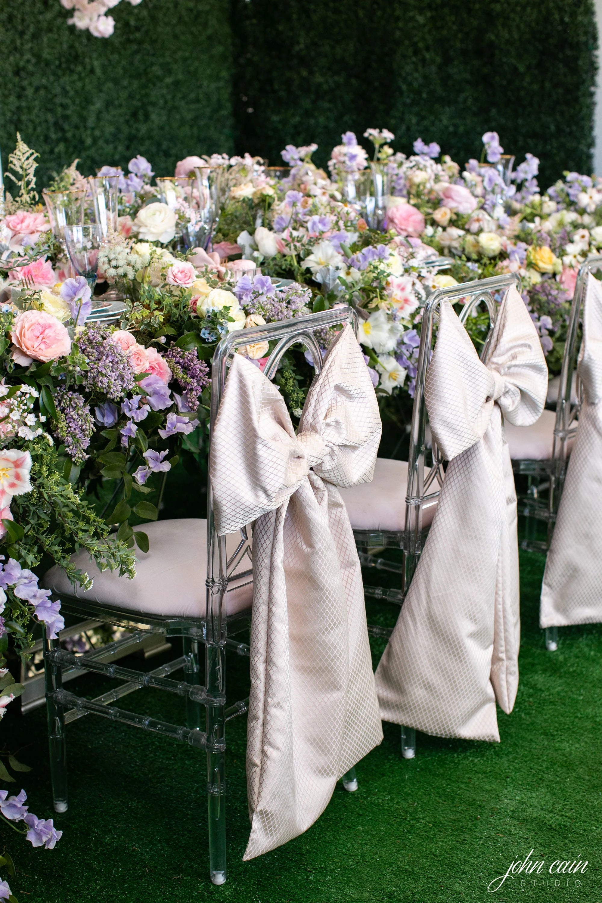 Avant Event floral design for a Dallas celebration