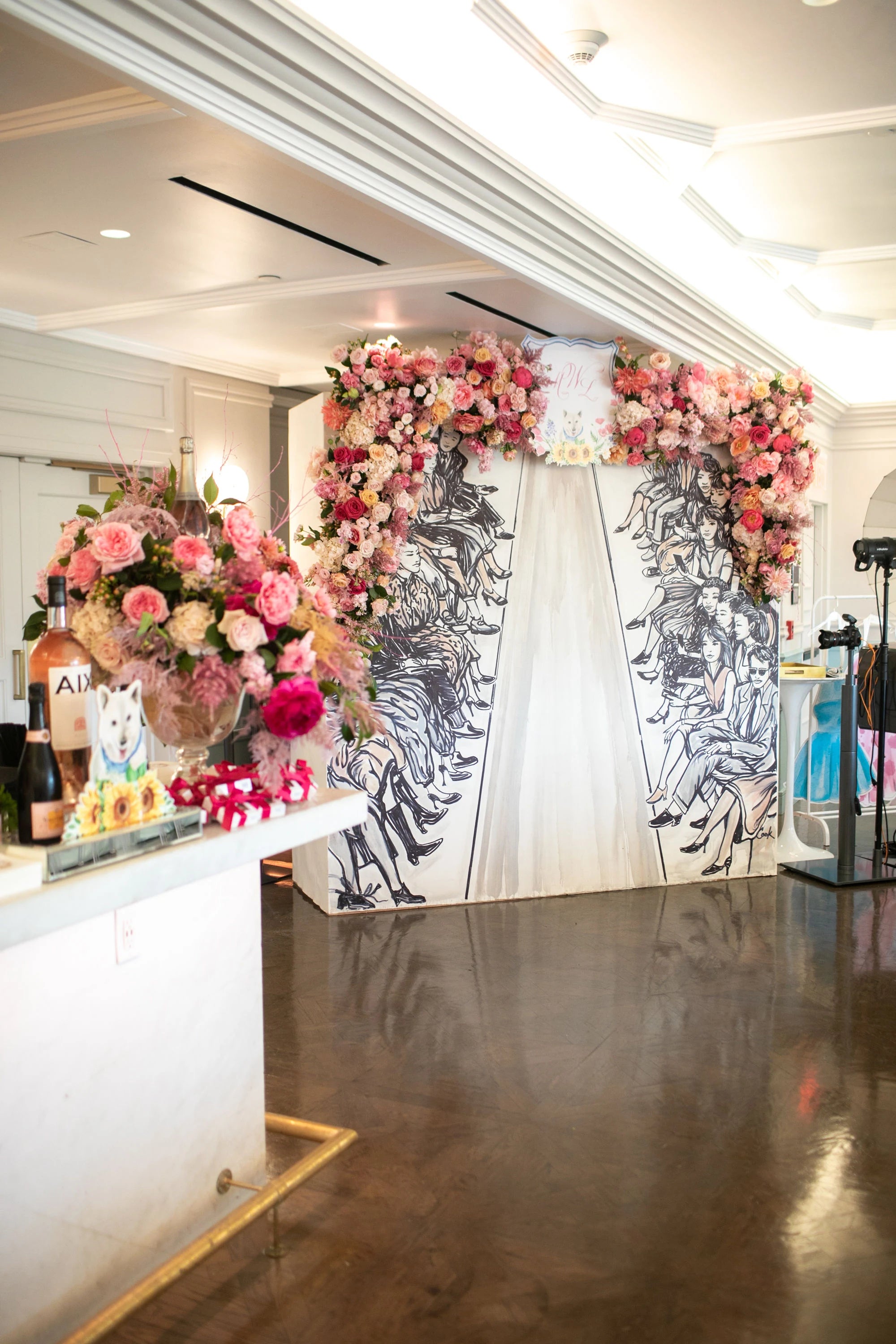 Avant Event floral design for a Dallas celebration