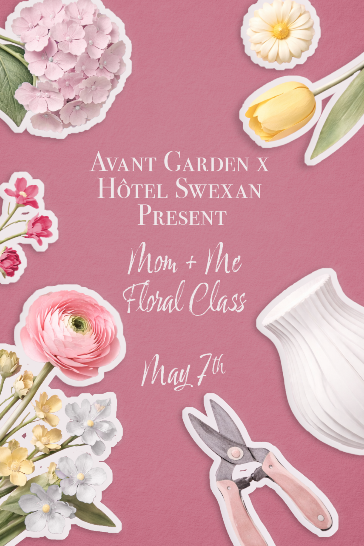 Mother and Me Floral Class