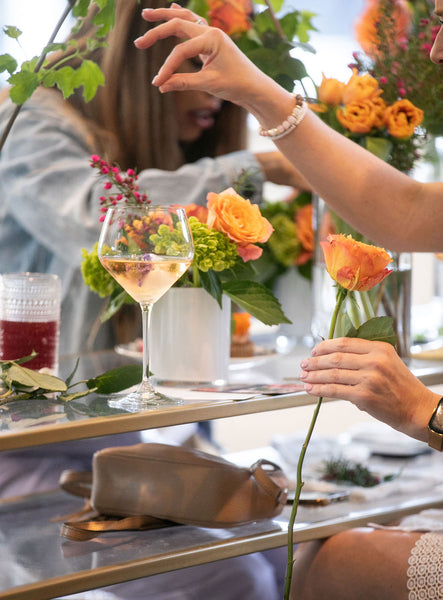 Galentine's Day Floral Class