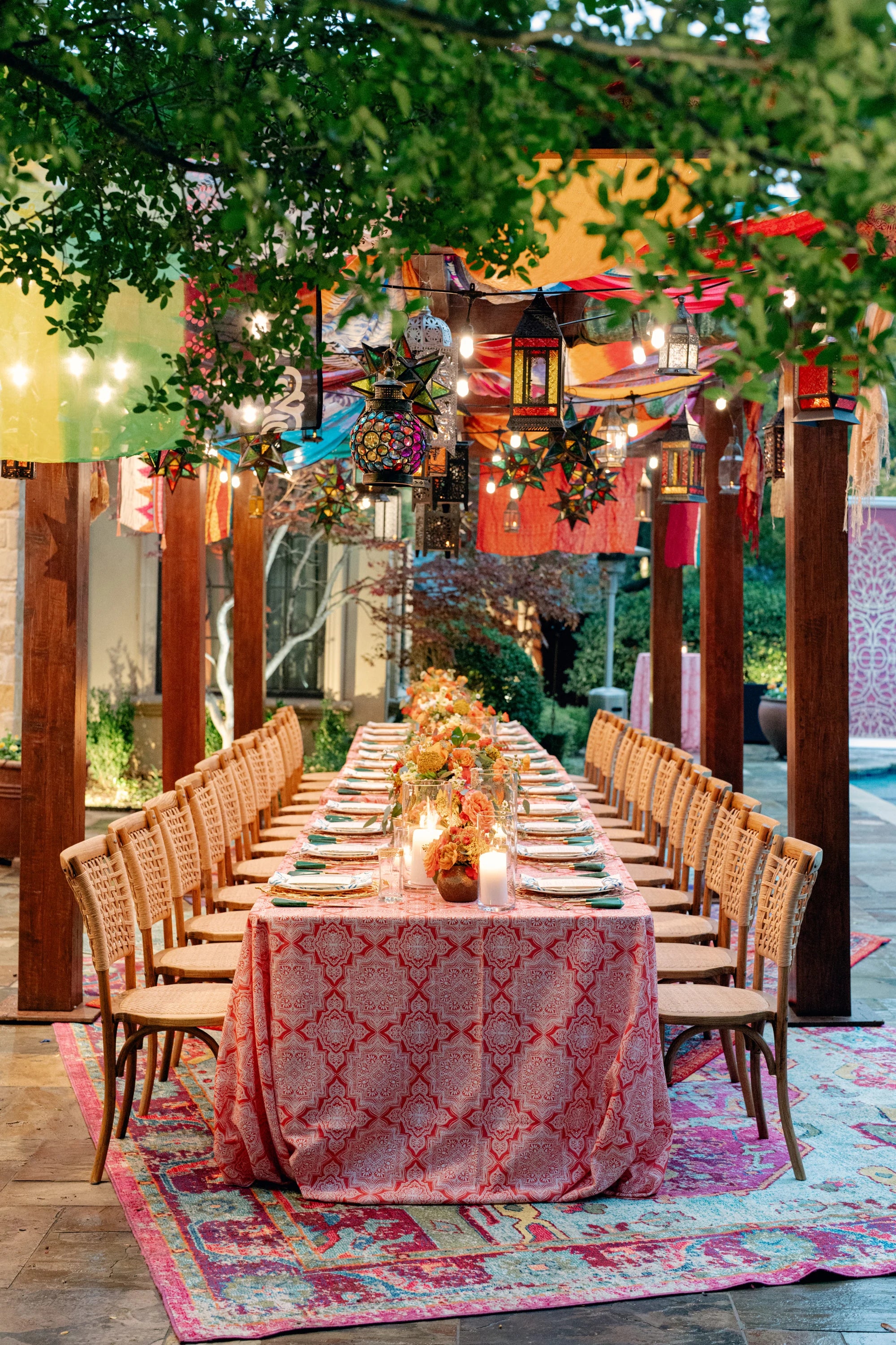 Avant Event floral design for a Dallas celebration