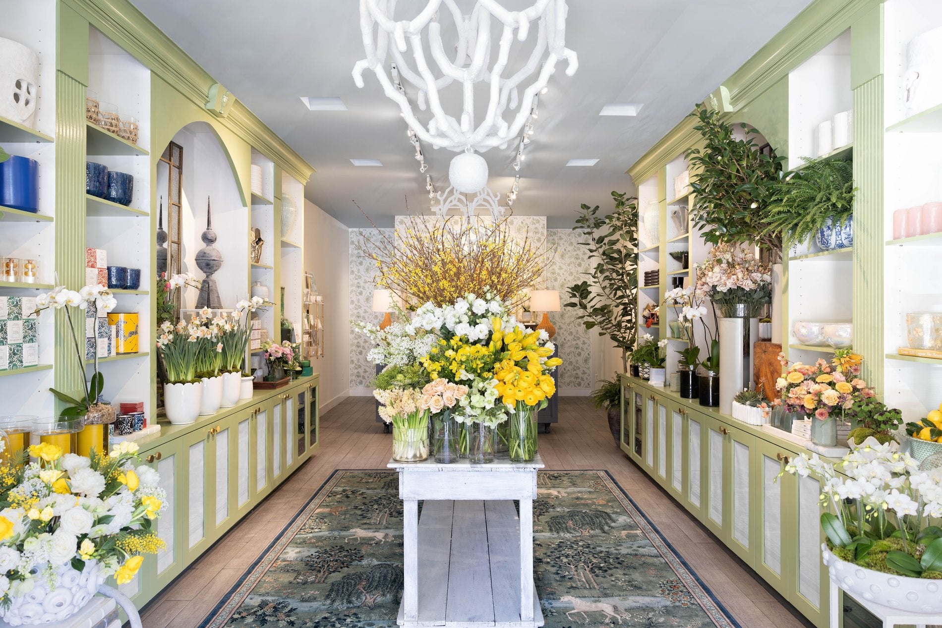 Inside the Avant Garden store